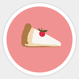 a piece of cake Sticker